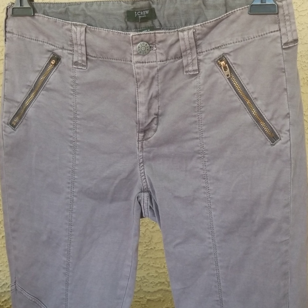 J Crew style 03432 Gray  sz4 Factory Utility pants